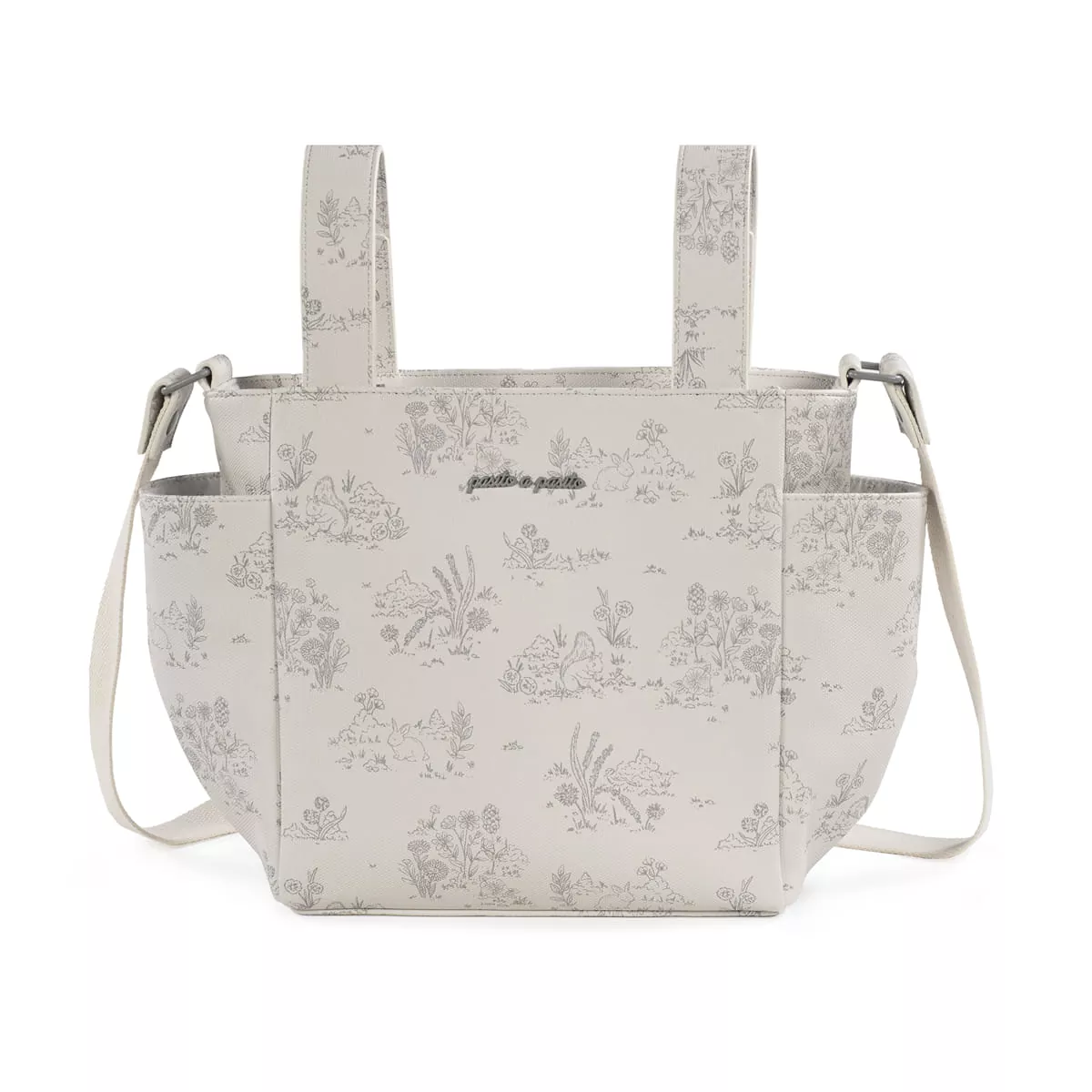 Bolsa Crossbody Toile de Jouy Cream Pasito a Pasito